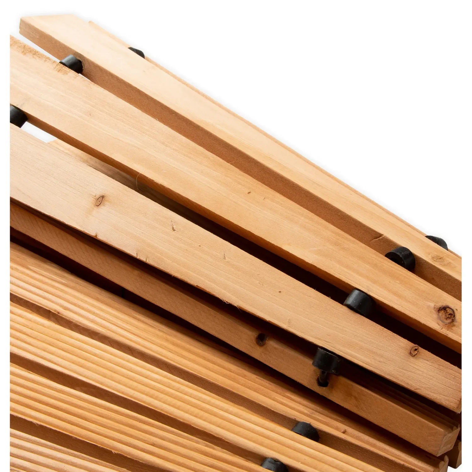 Plow & Hearth Garden Fencing & Edging|Pathways & Stepping Stones>4'L Roll-Out Curved Hardwood Pathway