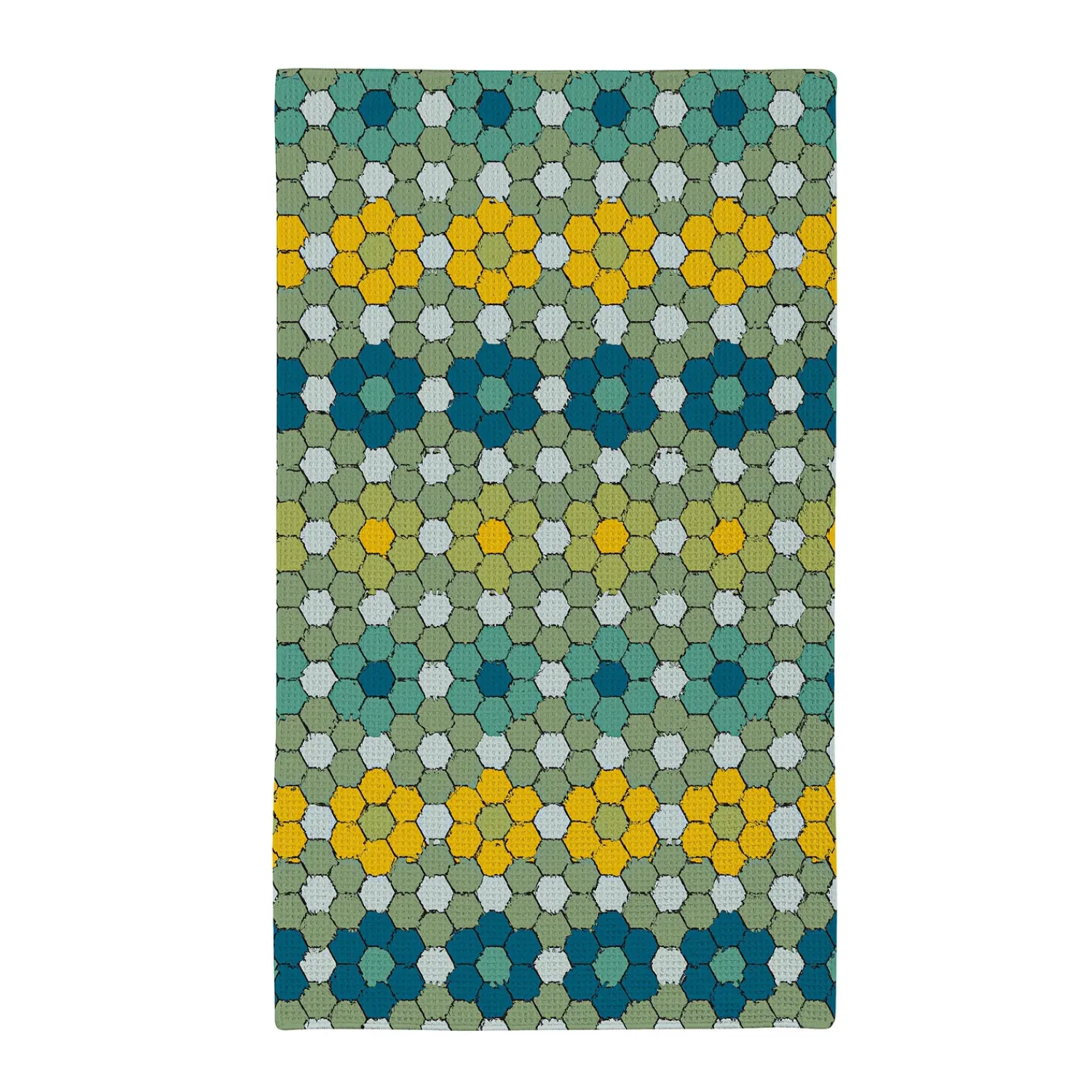 Plow & Hearth Kitchen Linens>Landscape Gesture Quick Dry Kitchen Towel, 18" x 30"