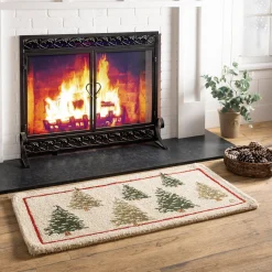 Plow & Hearth Fireplace Screens With Doors><noscript><img width=