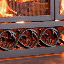 Plow & Hearth Fireplace Screens With Doors><noscript><img width=