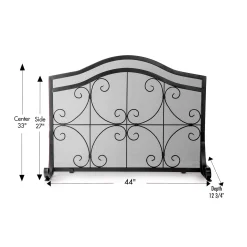 Plow & Hearth Fireplace Screens With Doors><noscript><img width=
