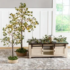Plow & Hearth Lighted Trees & Garlands><noscript><img width=