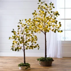 Plow & Hearth Lighted Trees & Garlands><noscript><img width=