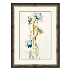 Plow & Hearth Wall Art>Late Summer Wildflowers I Framed Wall Art Painting