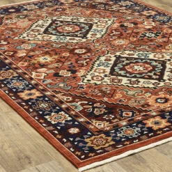 Plow & Hearth Area Rugs>Laurenburg Kaleidoscope Wool Rug, 2' x 6' Runner