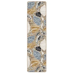 Plow & Hearth Runners>Leaves EnduraStran Runner, 2' x 8' Suede