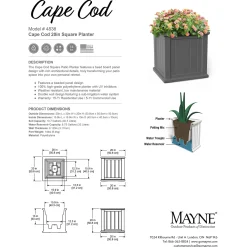 Plow & Hearth Planters & Plant Stands><noscript><img width=