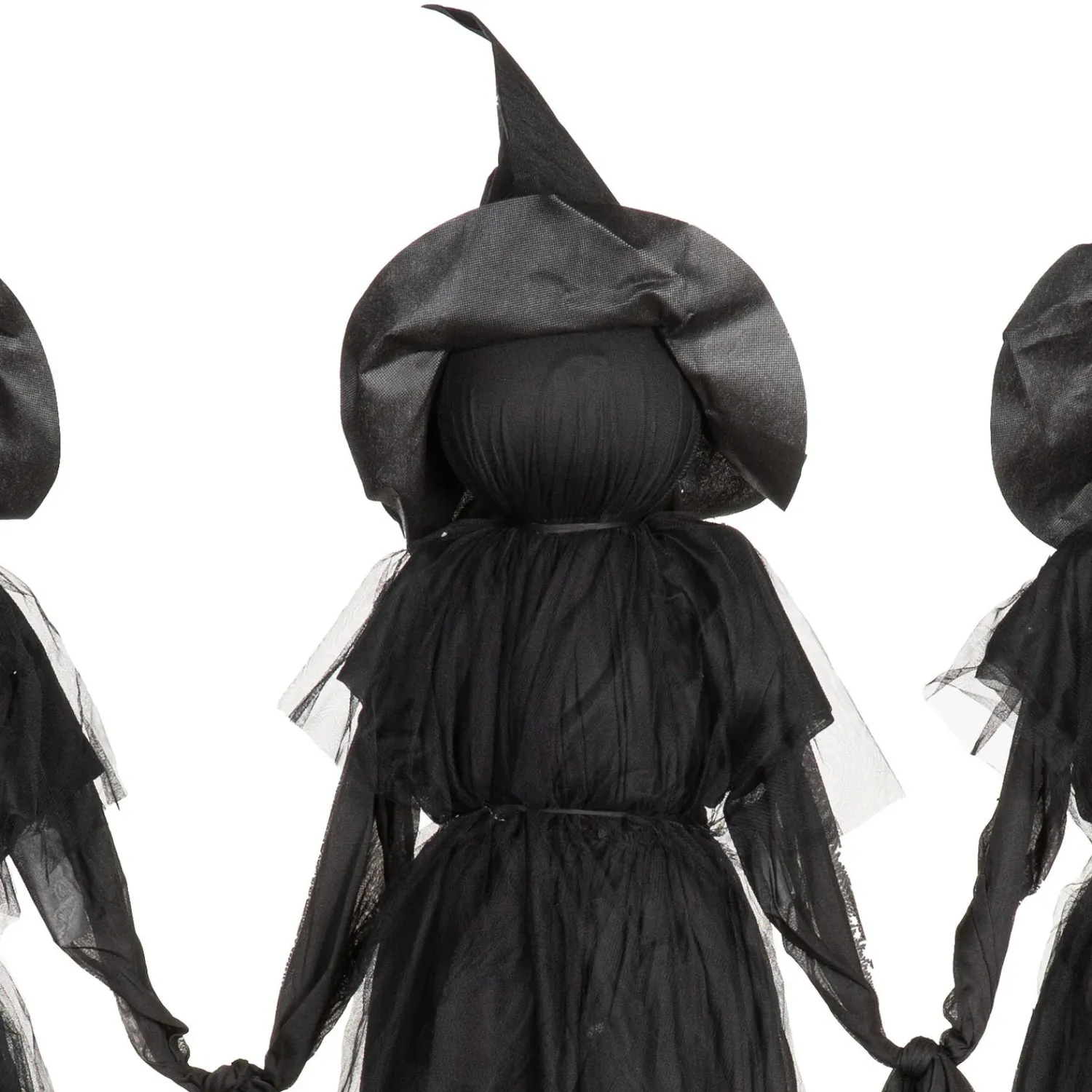 Plow & Hearth Garden Stakes>Lighted Halloween Witch Stakes, Set of 3