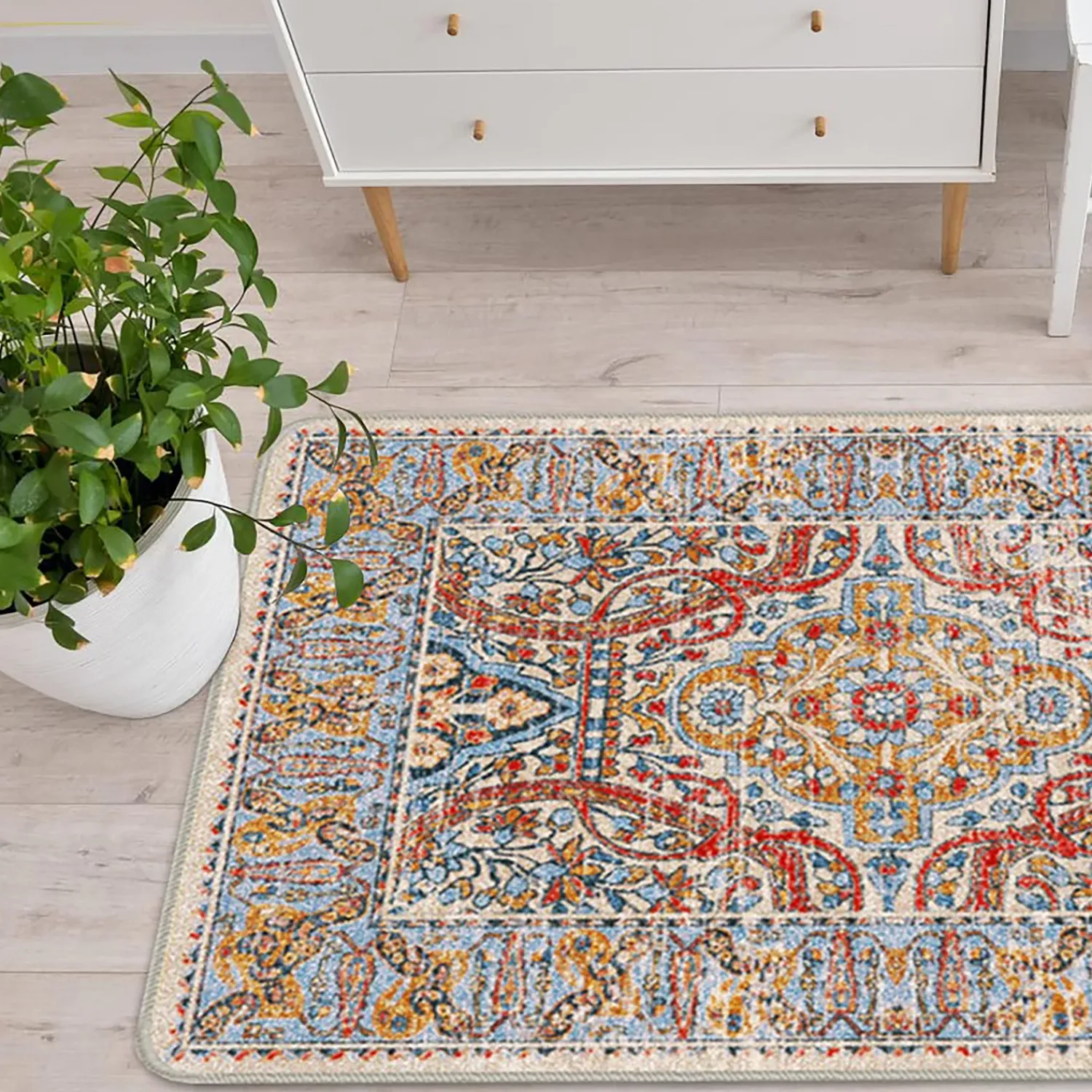 Plow & Hearth Area Rugs>Lillie EnduraStran® Rug, 2'8" x 3'11" Opal
