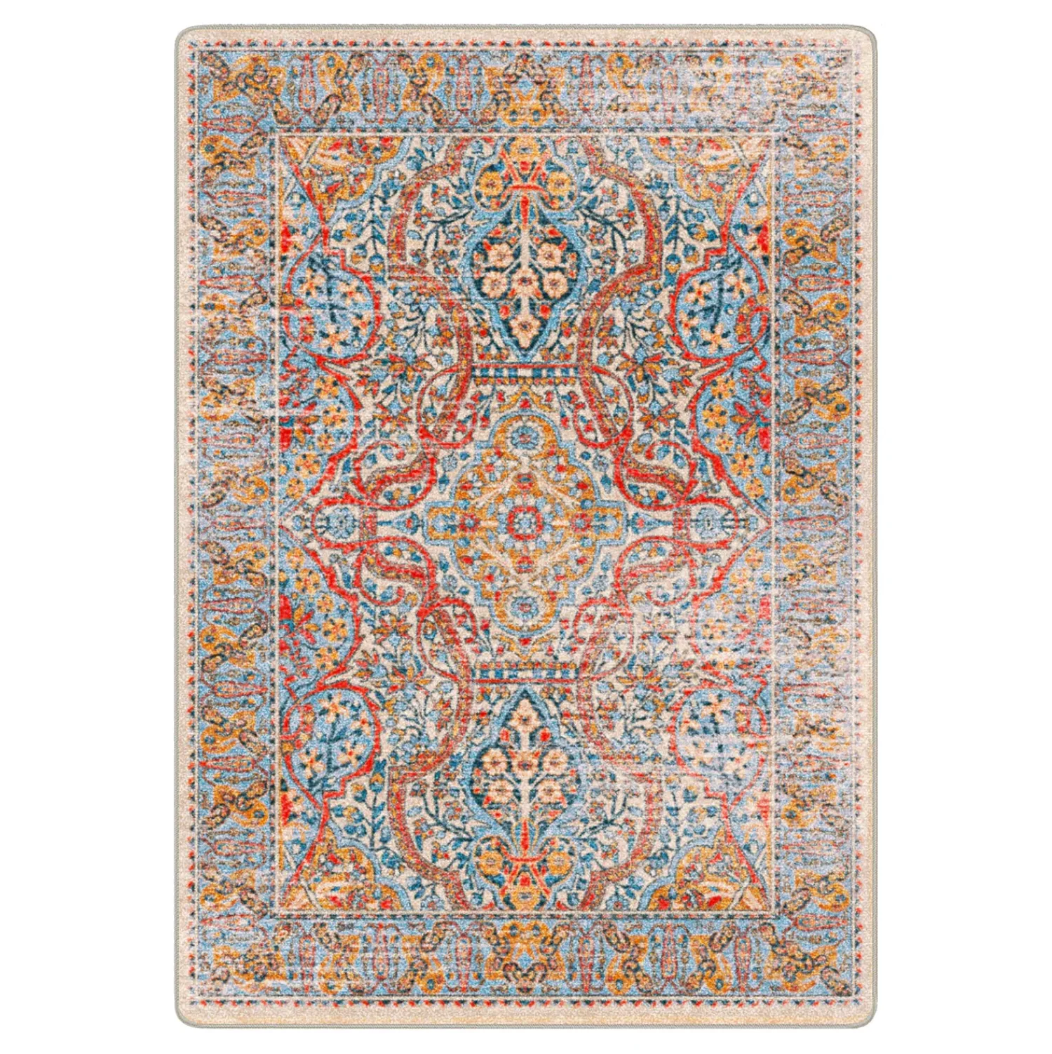 Plow & Hearth Area Rugs|Hearth Rugs>Lillie EnduraStran® Rug, 5'4" x 7'8" Opal