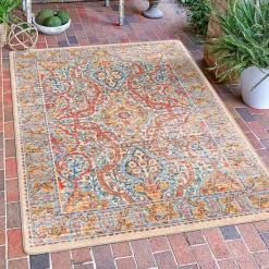 Plow & Hearth Area Rugs|Hearth Rugs>Lillie EnduraStran® Rug, 5'4" x 7'8" Opal