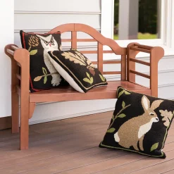 Plow & Hearth Outdoor Benches>Lutyens Wood Garden Bench Natural