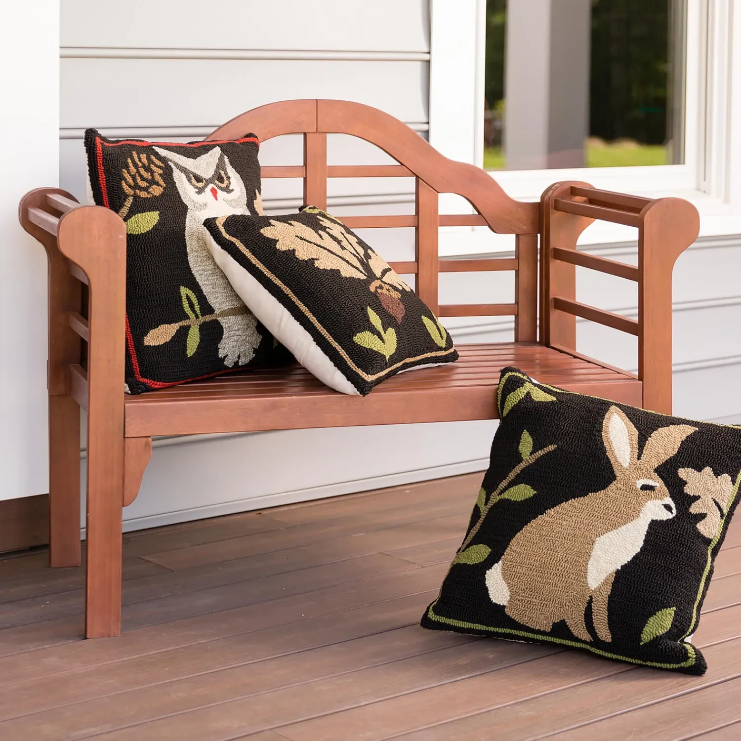 Plow & Hearth Outdoor Benches>Lutyens Wood Garden Bench Natural