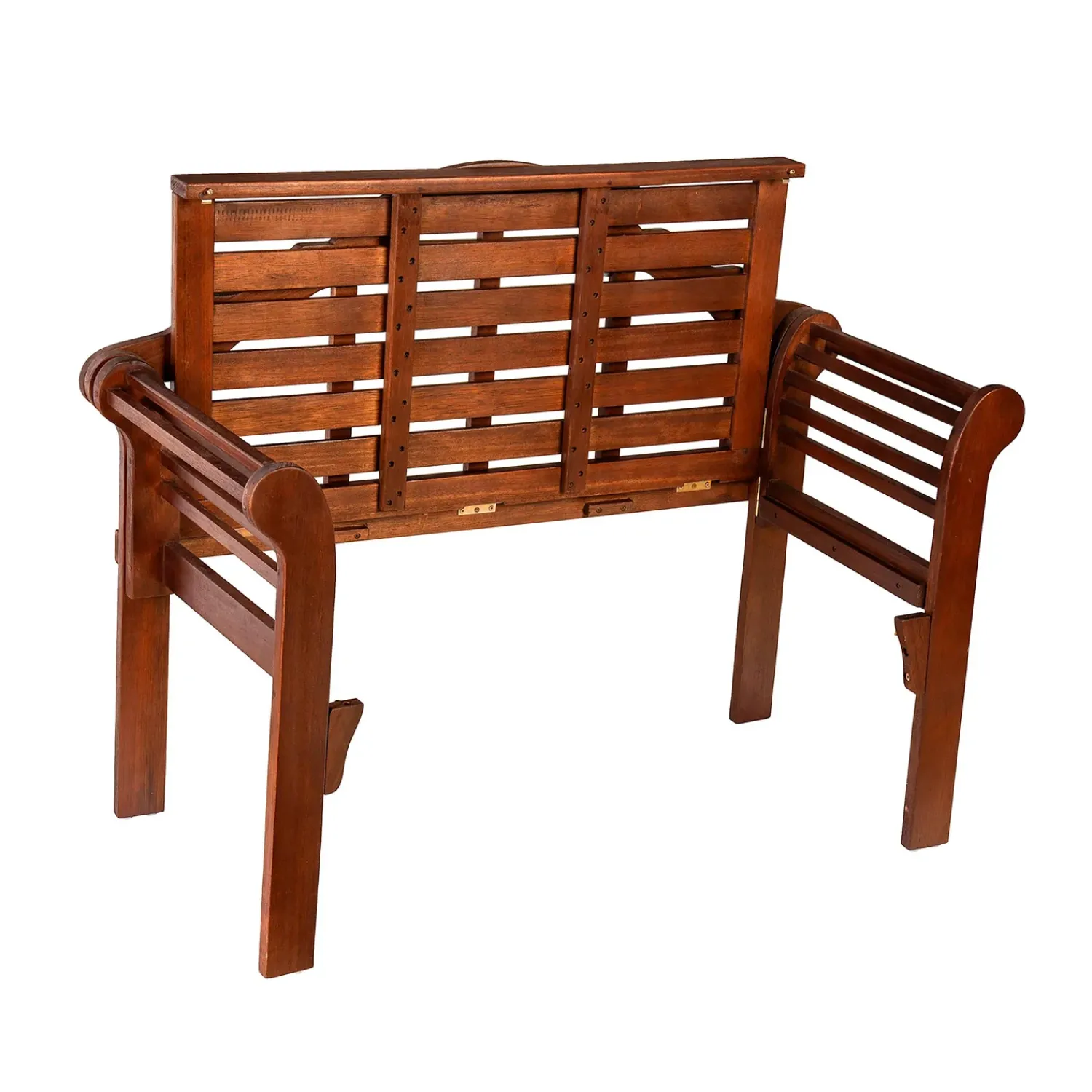 Plow & Hearth Outdoor Benches>Lutyens Wood Garden Bench Natural