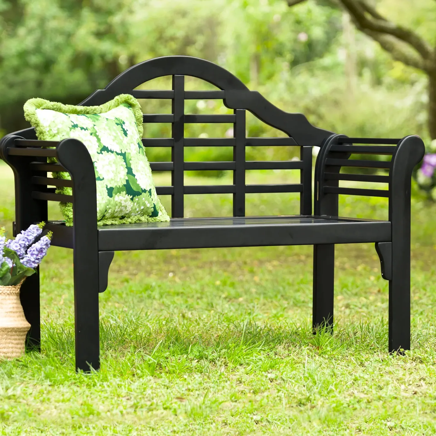 Plow & Hearth Outdoor Benches>Lutyens Wood Garden Bench