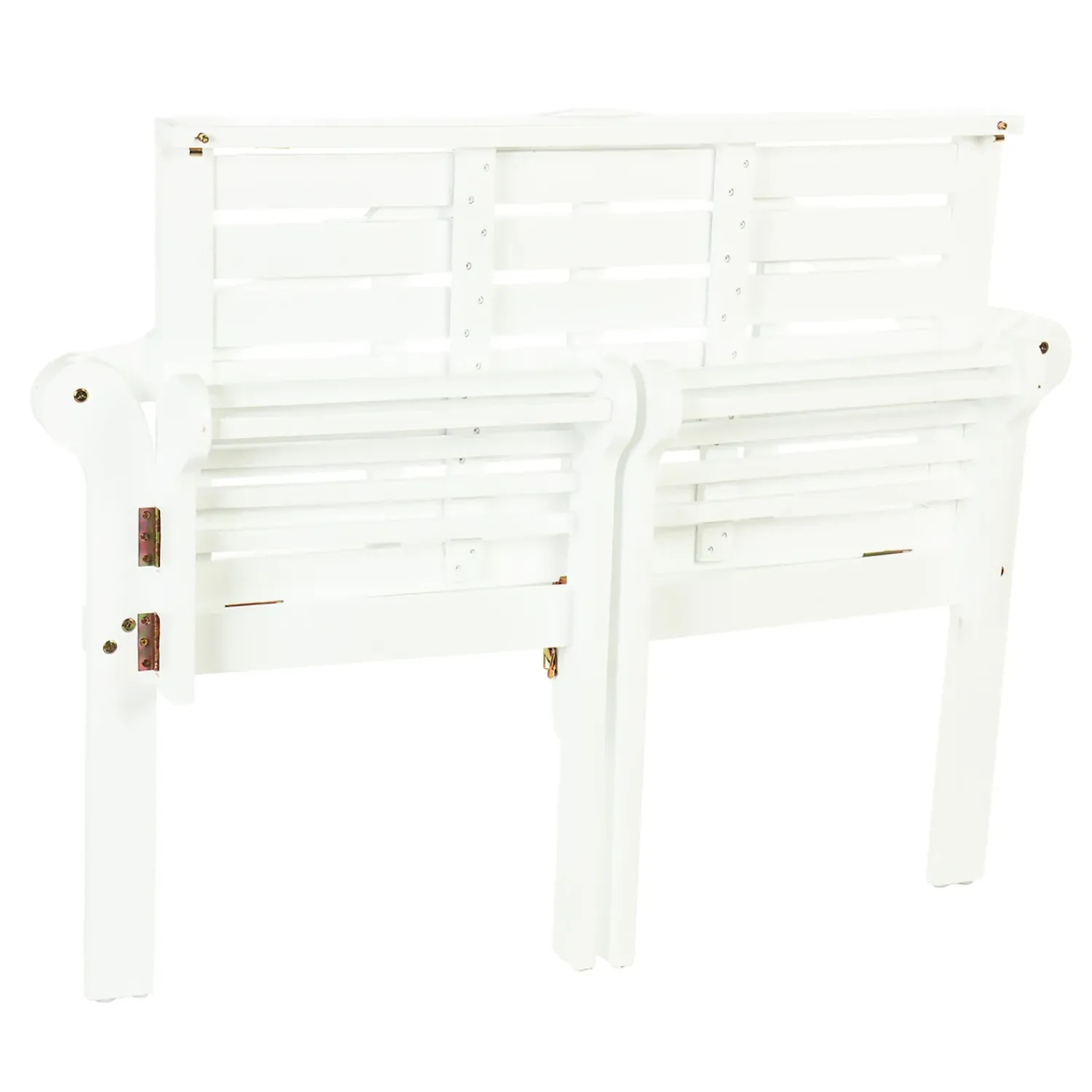 Plow & Hearth Outdoor Benches>Lutyens Wood Garden Bench White