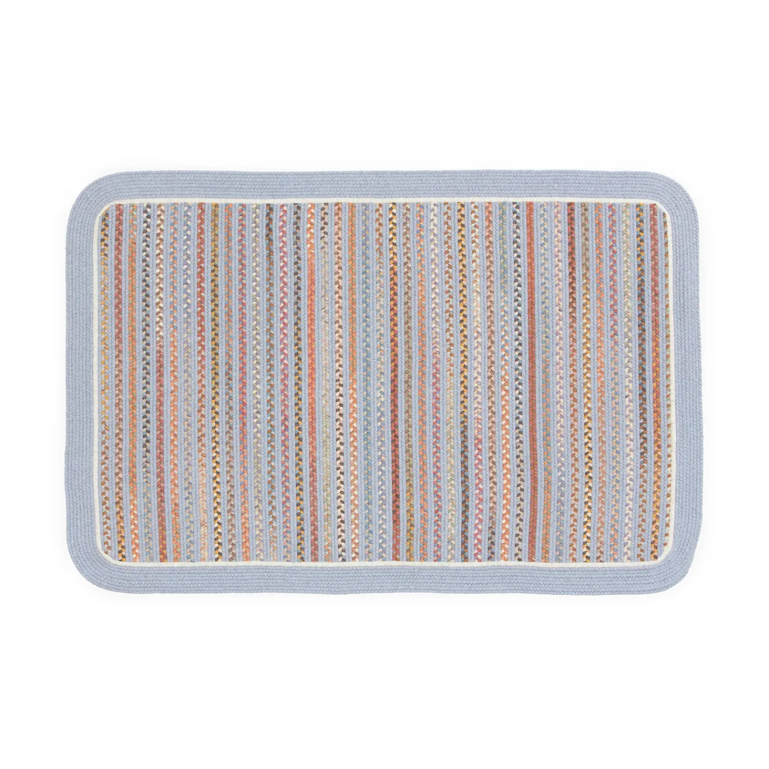 Plow & Hearth Area Rugs>Lynnhaven Wool Solid Border Braided Rug, 2' x 3'