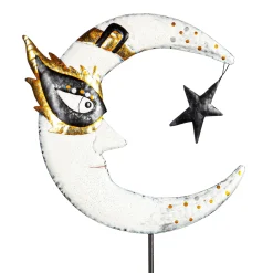 Plow & Hearth Garden Stakes>Magic Moon Halloween Garden Stake