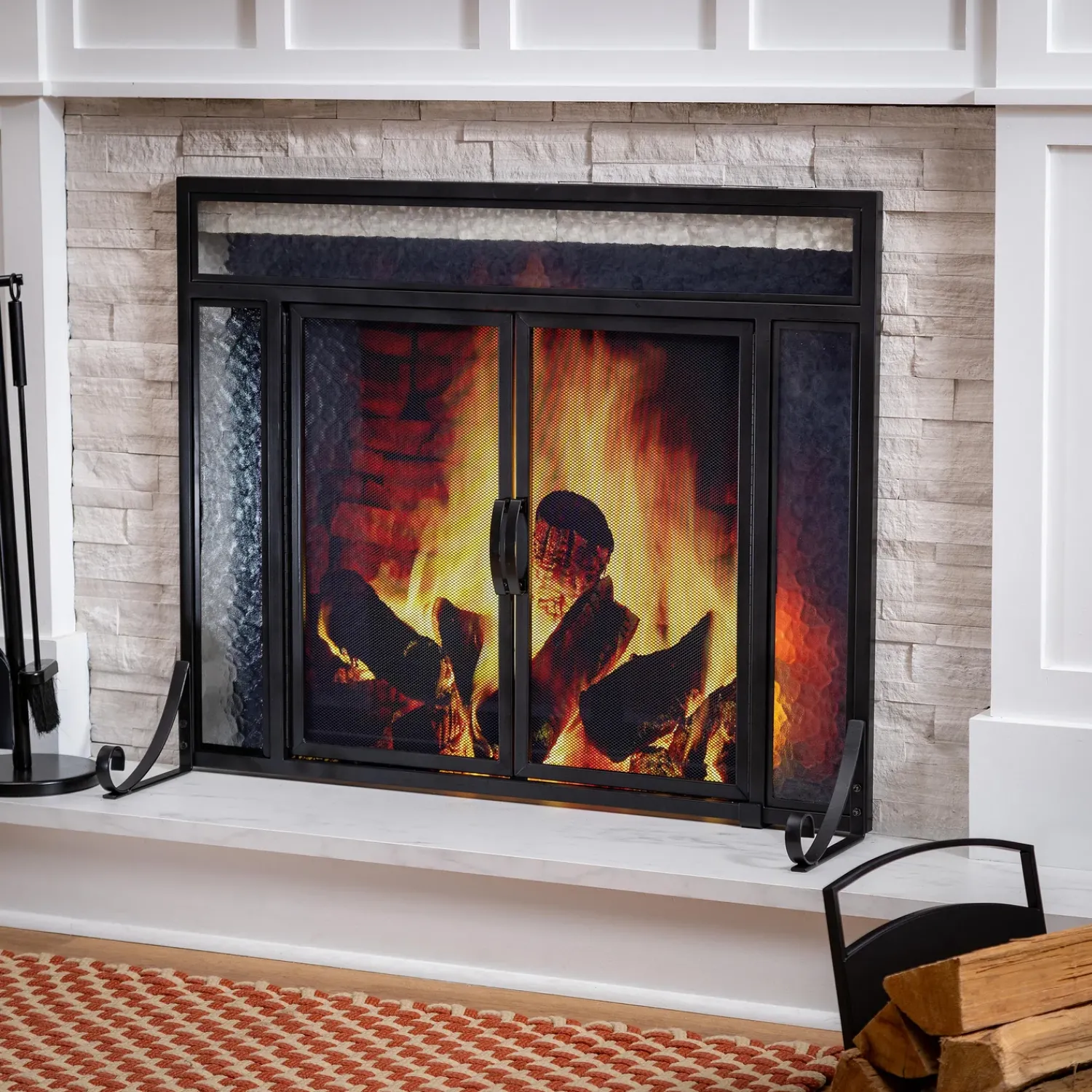 Plow & Hearth Fireplace Screens With Doors>Manchester Fireplace Screen (Petite)
