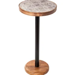 Plow & Hearth Accent Tables|Outdoor Side Tables>Mango Wood Drink Table