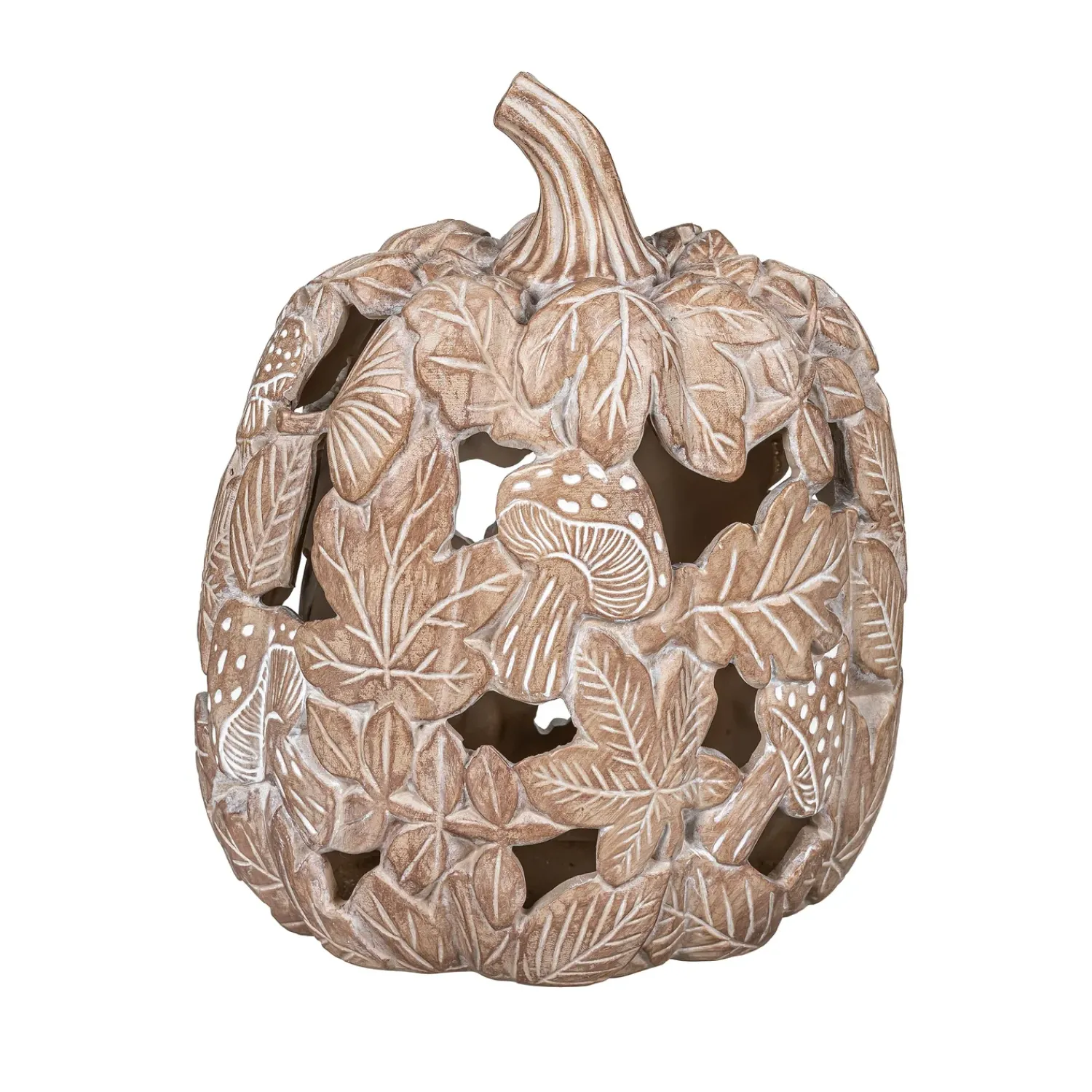 Plow & Hearth Garden Statues>Maple Leaf Mushroom Pumpkin Statue, Set