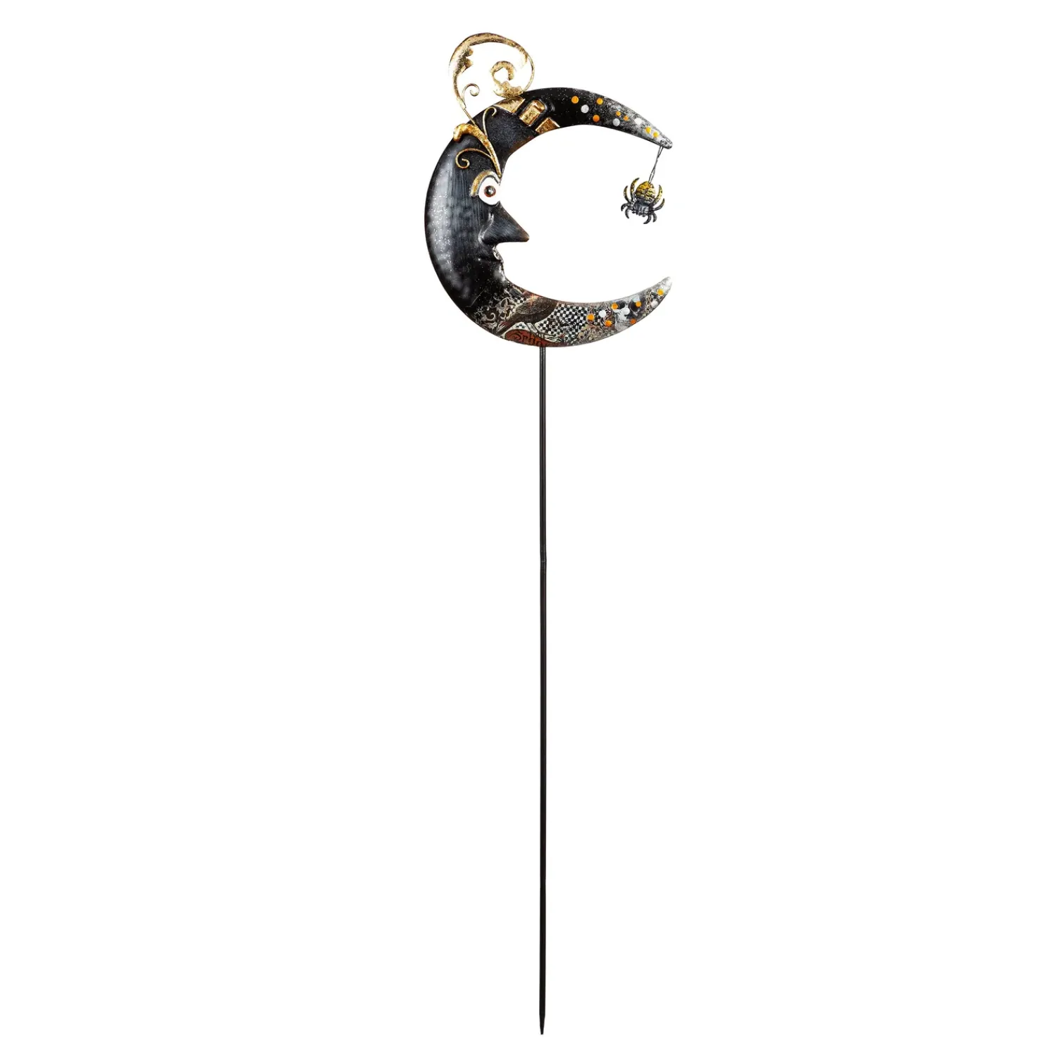 Plow & Hearth Garden Stakes>Master Moon Halloween Garden Stake