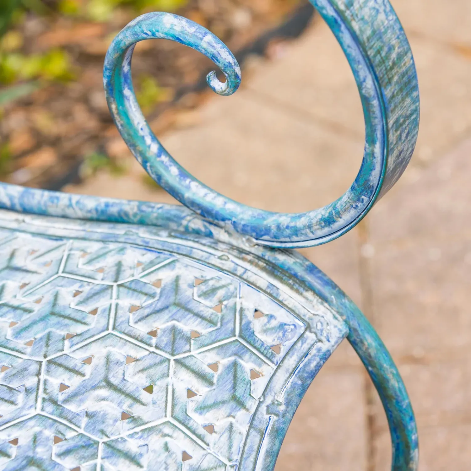 Plow & Hearth Outdoor Benches>Mermaid Metal Bench