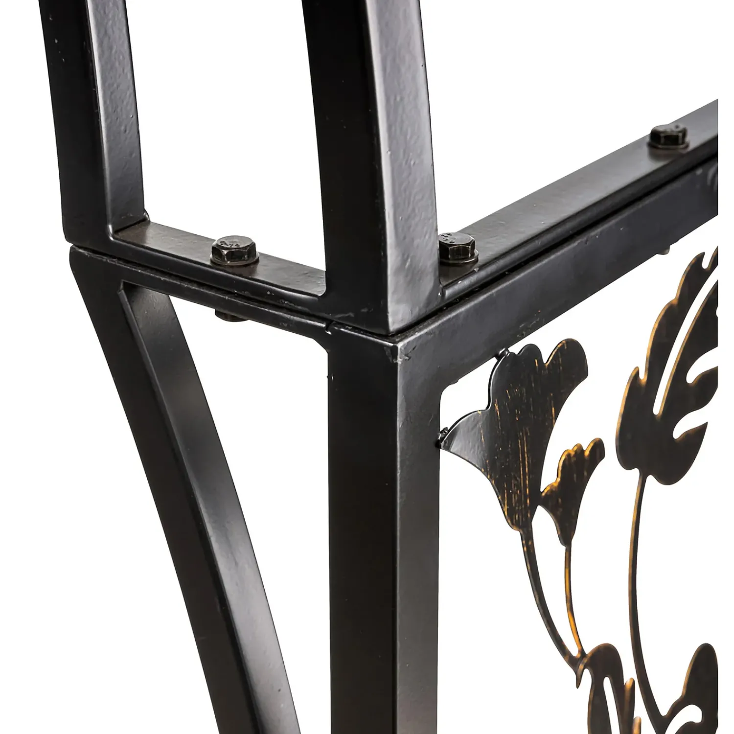 Plow & Hearth Arbors & Trellises>Metal Arched Hummingbird Garden Arbor