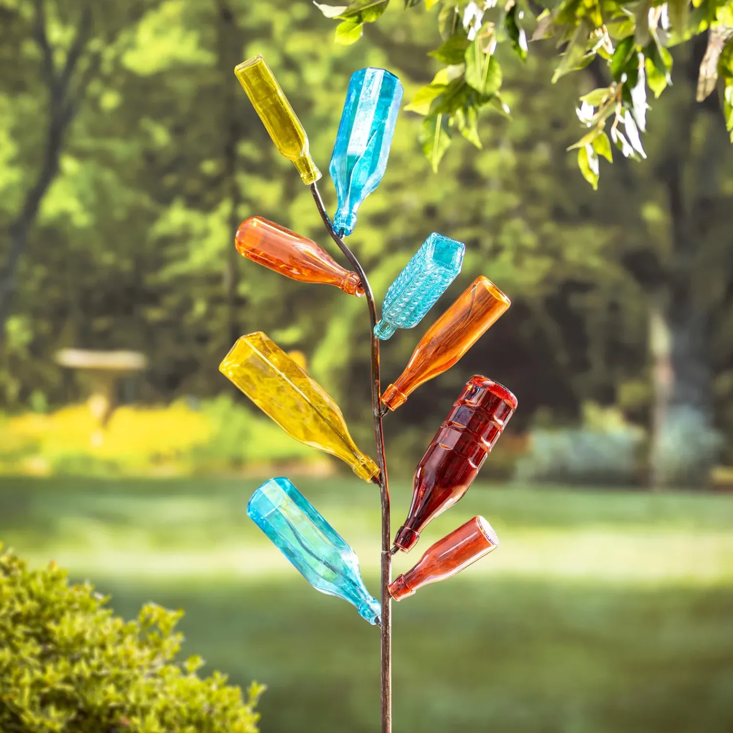 Plow & Hearth Garden Stakes>Metal Bottle Tree