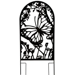 Plow & Hearth Arbors & Trellises>Metal Butterfly Trellis