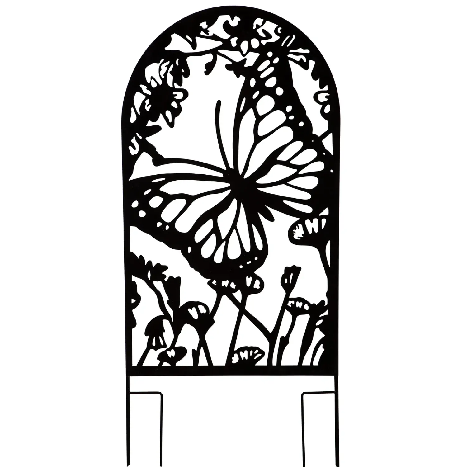 Plow & Hearth Arbors & Trellises>Metal Butterfly Trellis