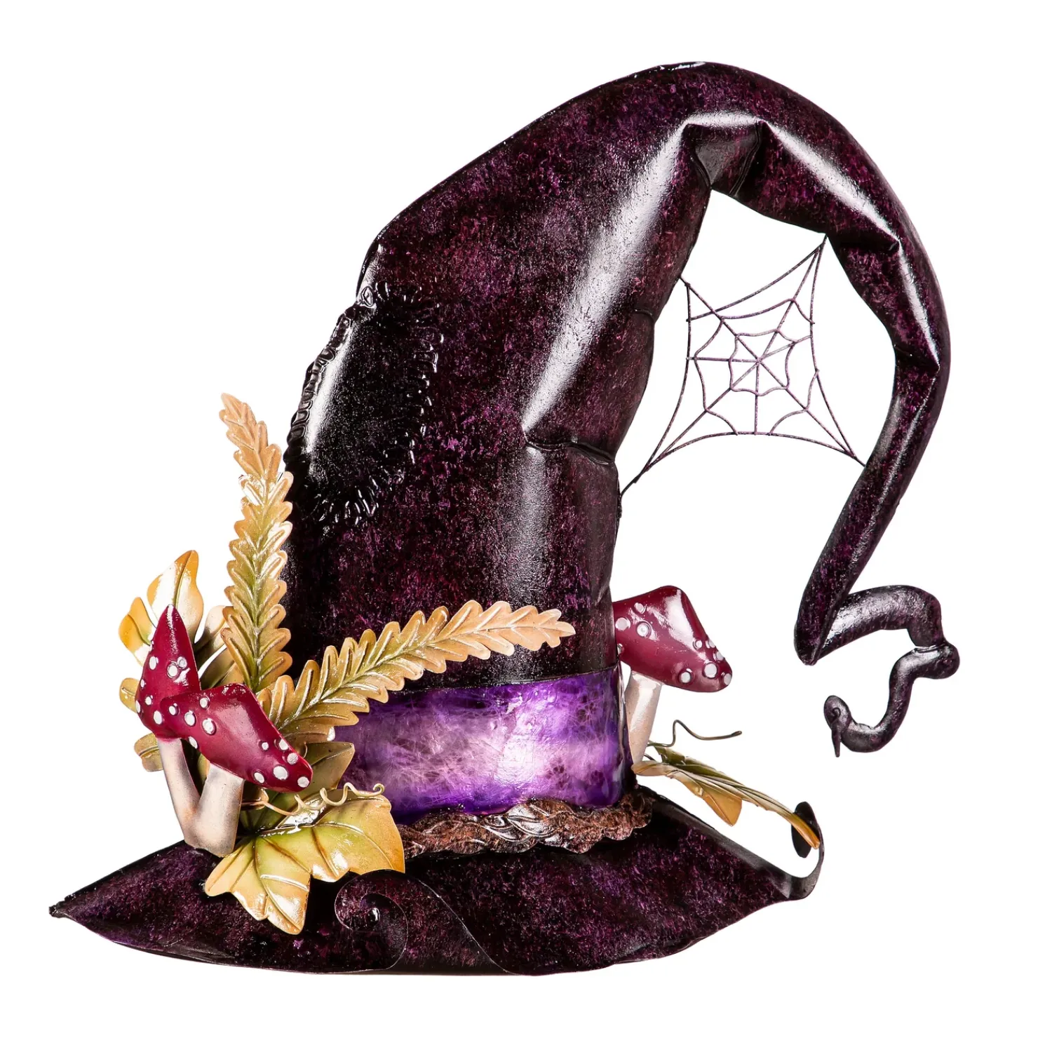 Plow & Hearth Garden Statues>Metal Witch Hat with Capiz Statuary