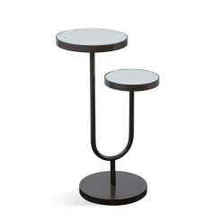 Plow & Hearth Accent Tables>Mirrored Scatter Table Bronze