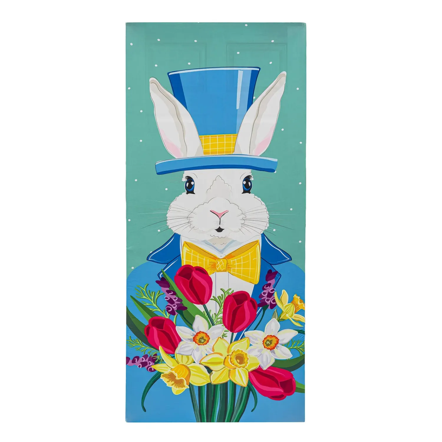 Plow & Hearth Bunting & Banners>Mister Easter Bunny Elastic Door Cover