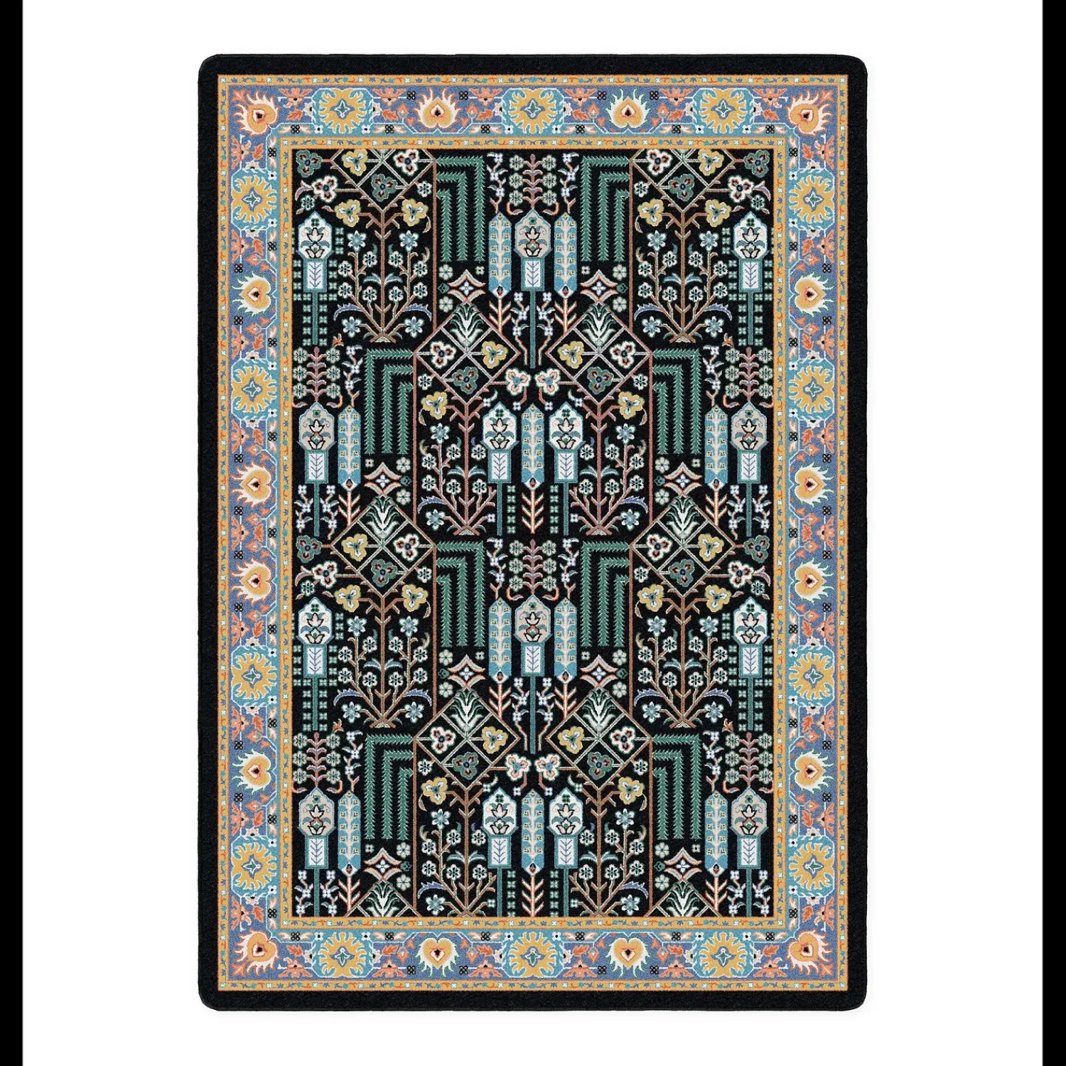Plow & Hearth Area Rugs>Mount Joy Area Rug With EnduraStran Construction, 3' x 4'