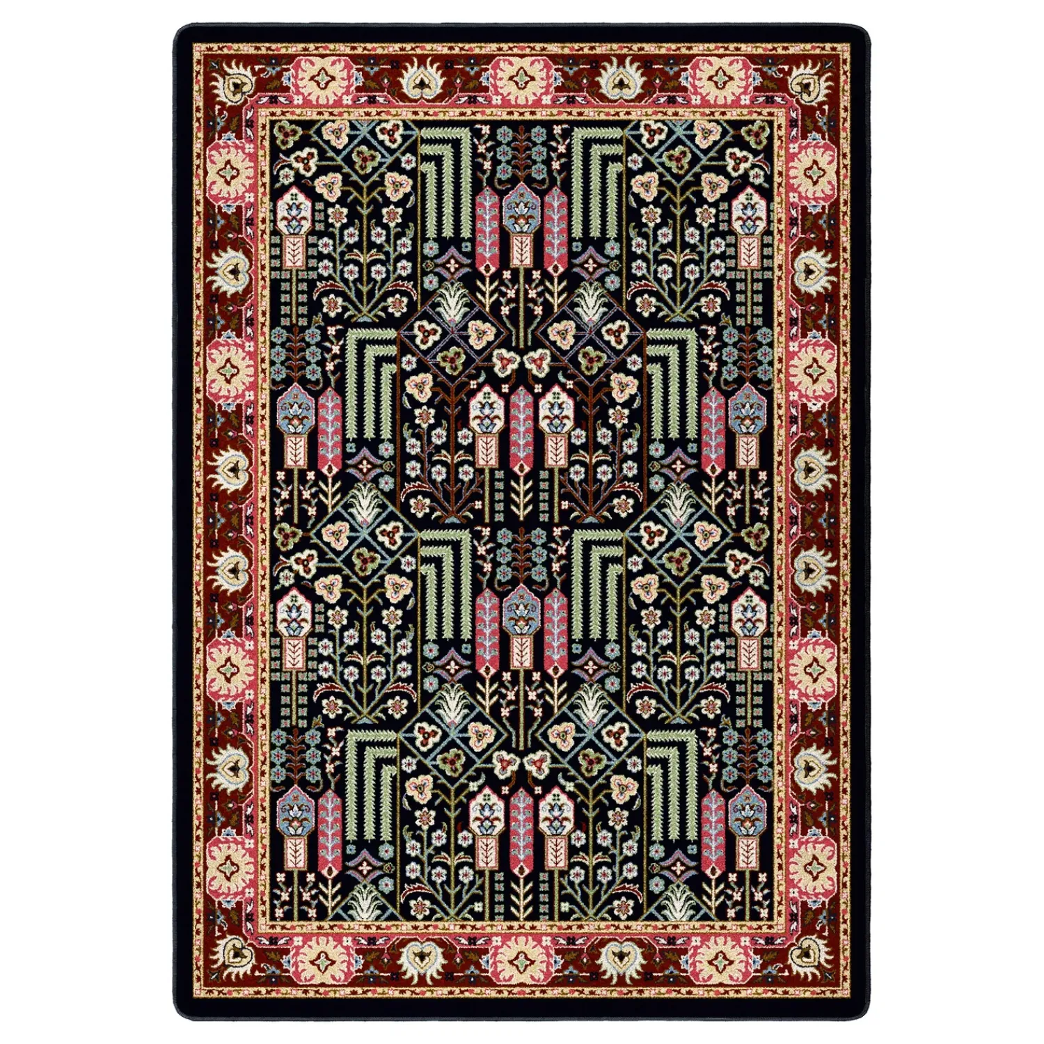 Plow & Hearth Area Rugs>Mount Joy Area Rug With EnduraStran Construction, 3' x 4'