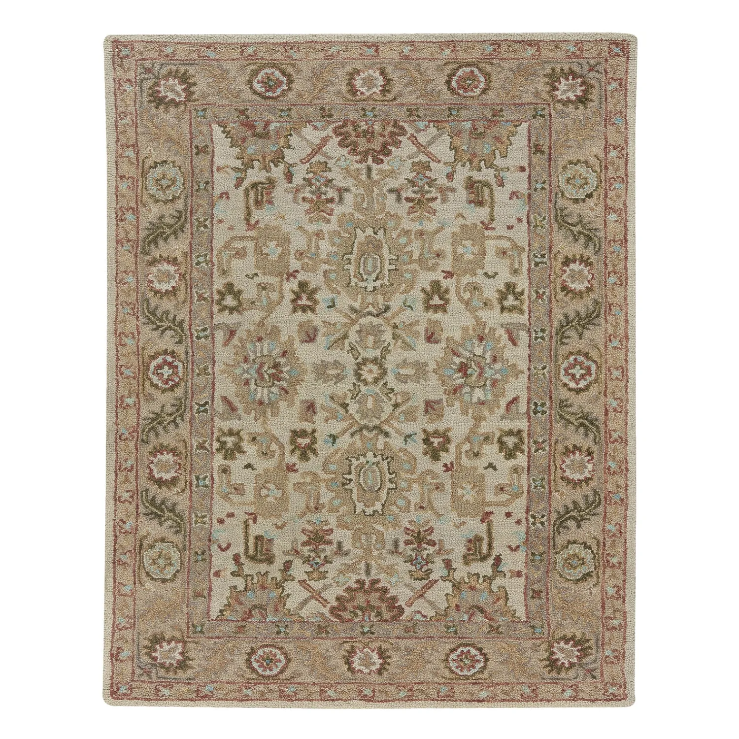 Plow & Hearth Area Rugs>Mountain Run Rug, 3'6" x 5'6"
