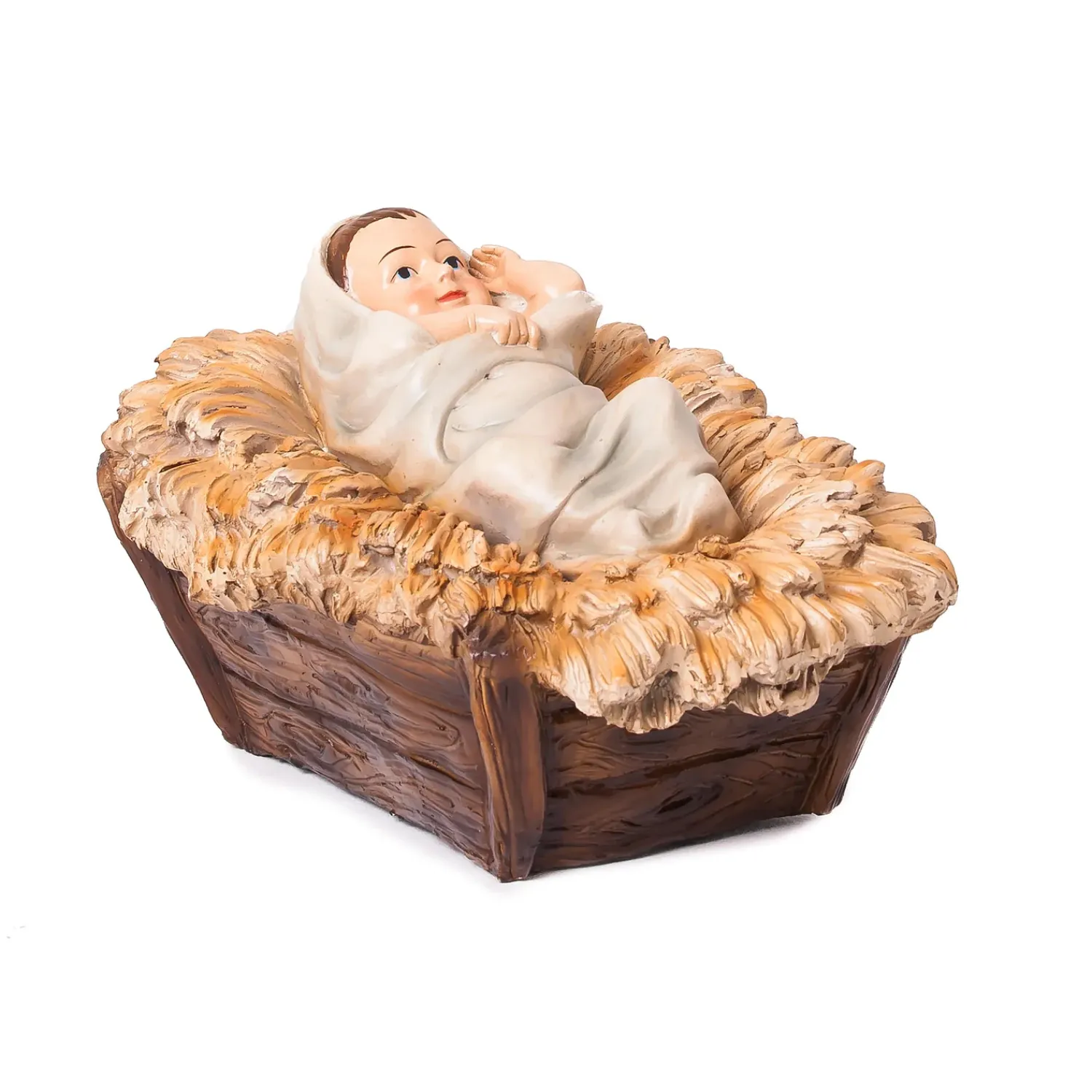 Plow & Hearth Garden Statues>Nativity Set of 3: Mary, Joseph, and Baby Jesus, Full Color