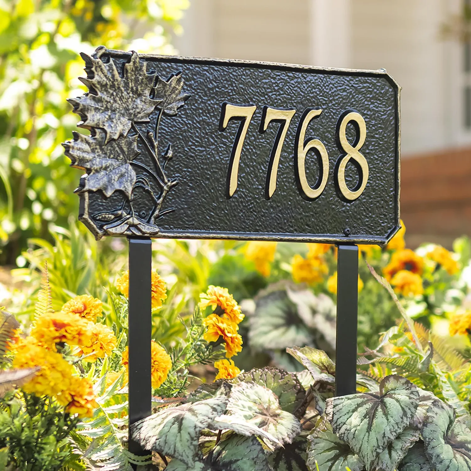 Plow & Hearth Address Signs & Wall Plaques>Natural Elements Lawn Plaque with Stakes