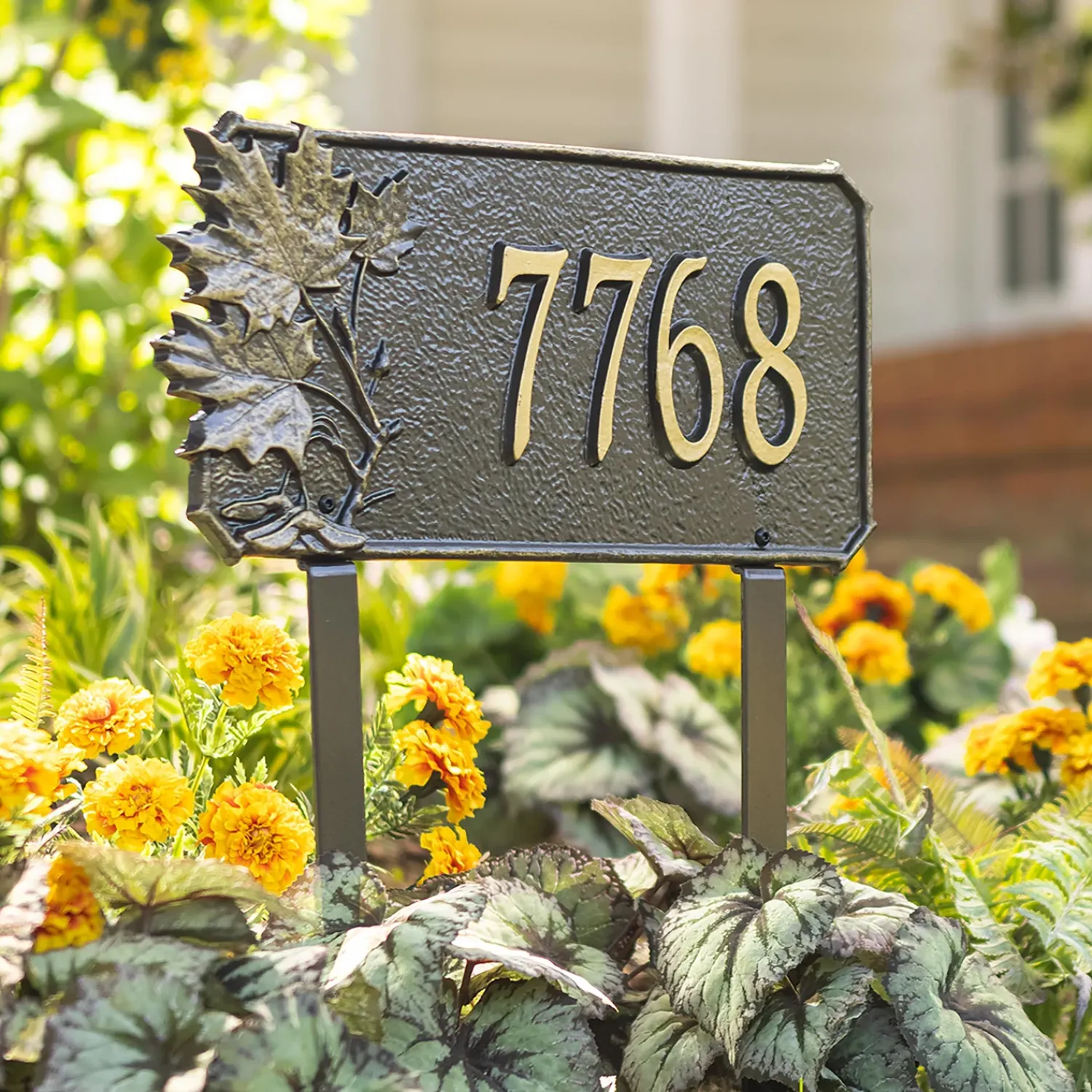 Plow & Hearth Address Signs & Wall Plaques>Natural Elements Lawn Plaque with Stakes