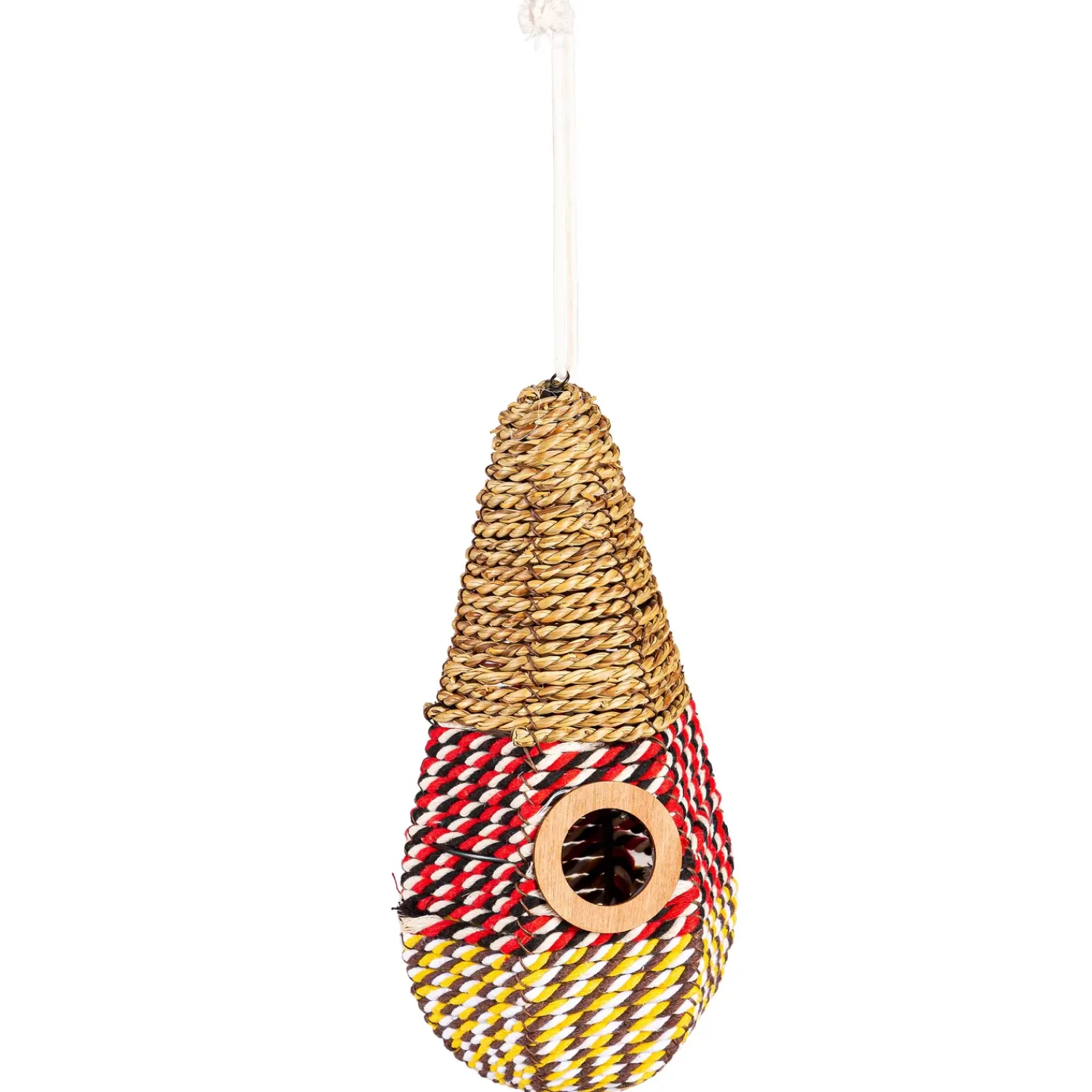 Plow & Hearth Birdhouses>Natural Woven Seagrass Birdhouses, Set of 3