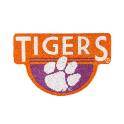 Plow & Hearth Coir Mats>NCAA Team Shaped Coir Door Mat