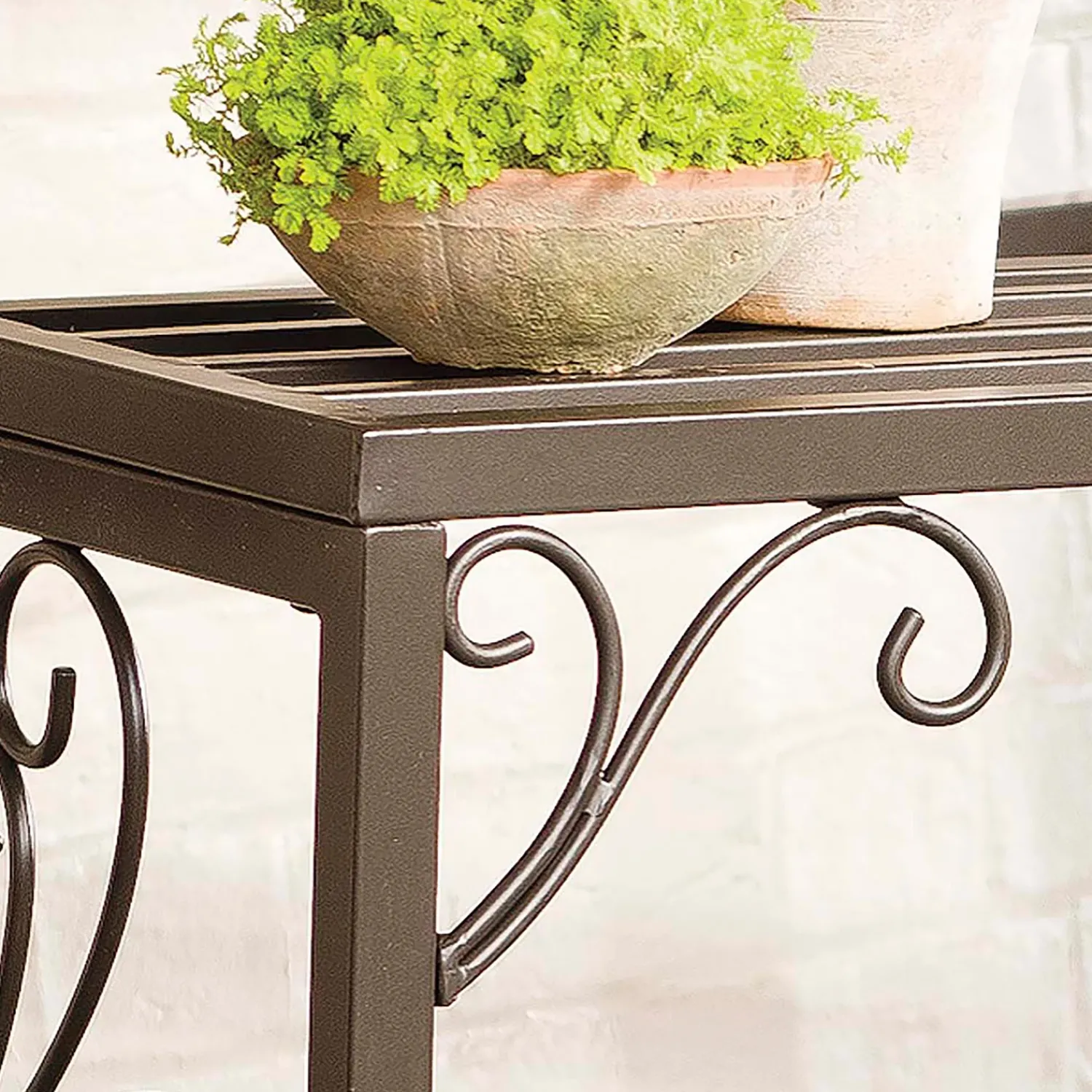 Plow & Hearth Planters & Plant Stands>Nesting Metal Plant Stands, Set of Three
