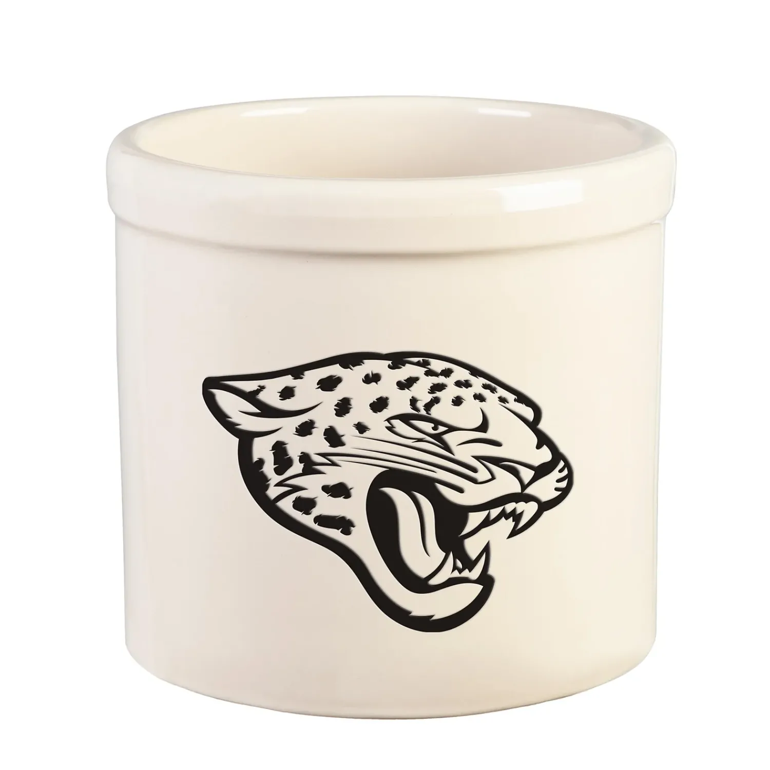 Plow & Hearth Planters & Plant Stands>NFL Team Logo Stoneware Crock