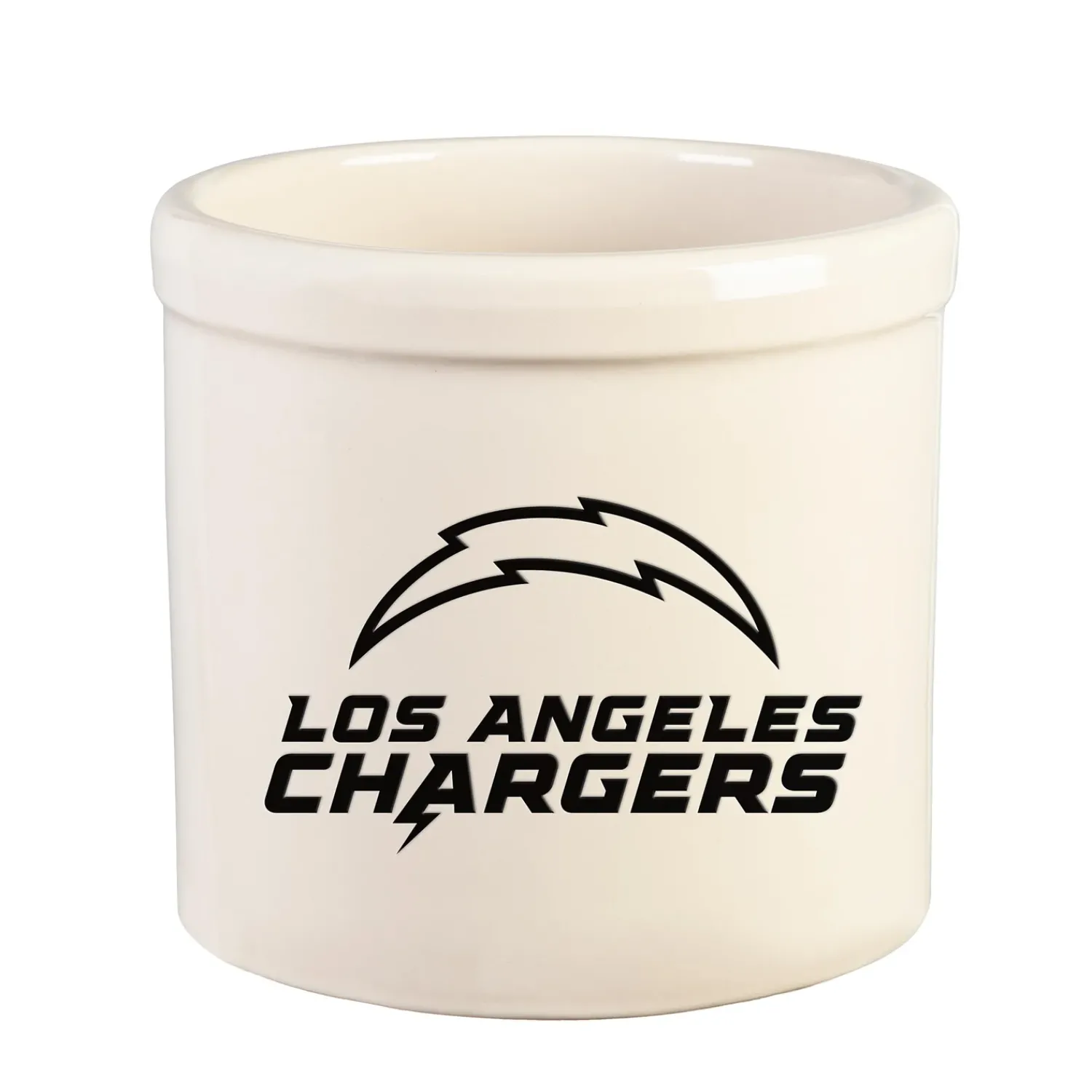 Plow & Hearth Planters & Plant Stands>NFL Team Logo Stoneware Crock