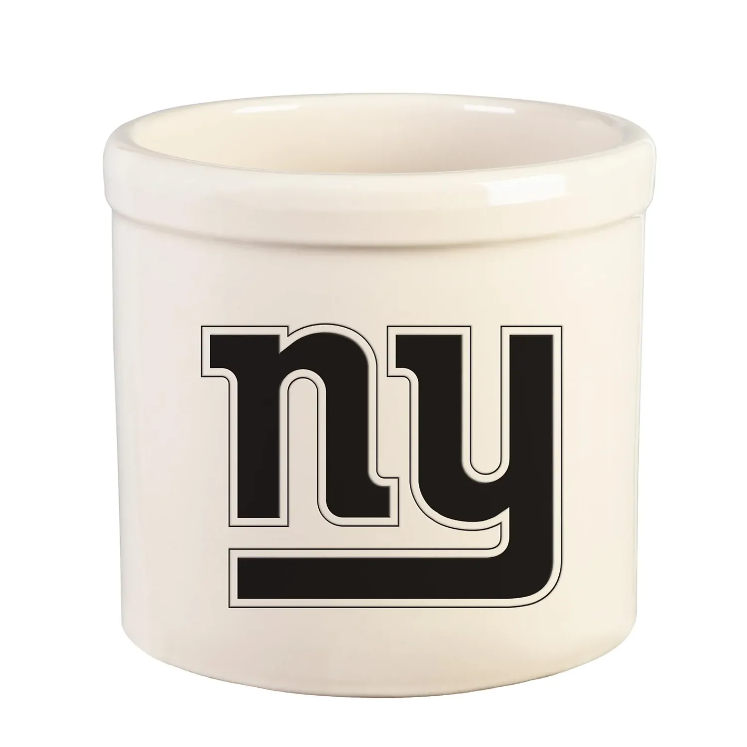 Plow & Hearth Planters & Plant Stands>NFL Team Logo Stoneware Crock
