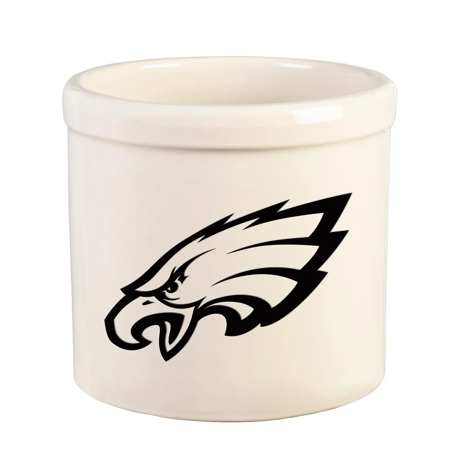 Plow & Hearth Planters & Plant Stands>NFL Team Logo Stoneware Crock