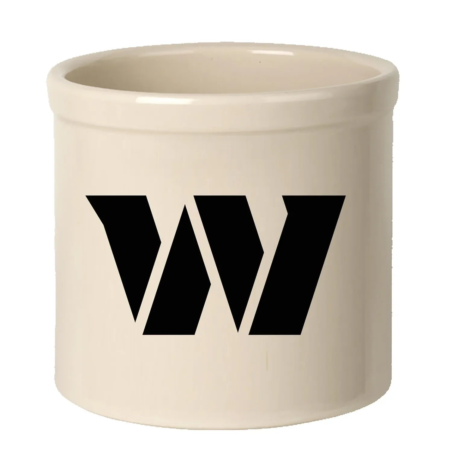 Plow & Hearth Planters & Plant Stands>NFL Team Logo Stoneware Crock