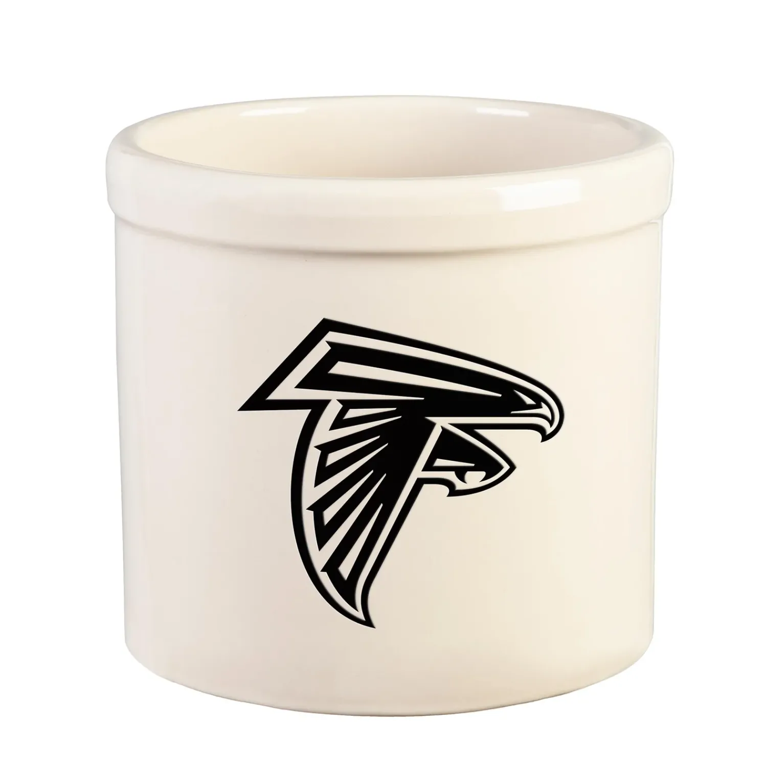 Plow & Hearth Planters & Plant Stands>NFL Team Logo Stoneware Crock