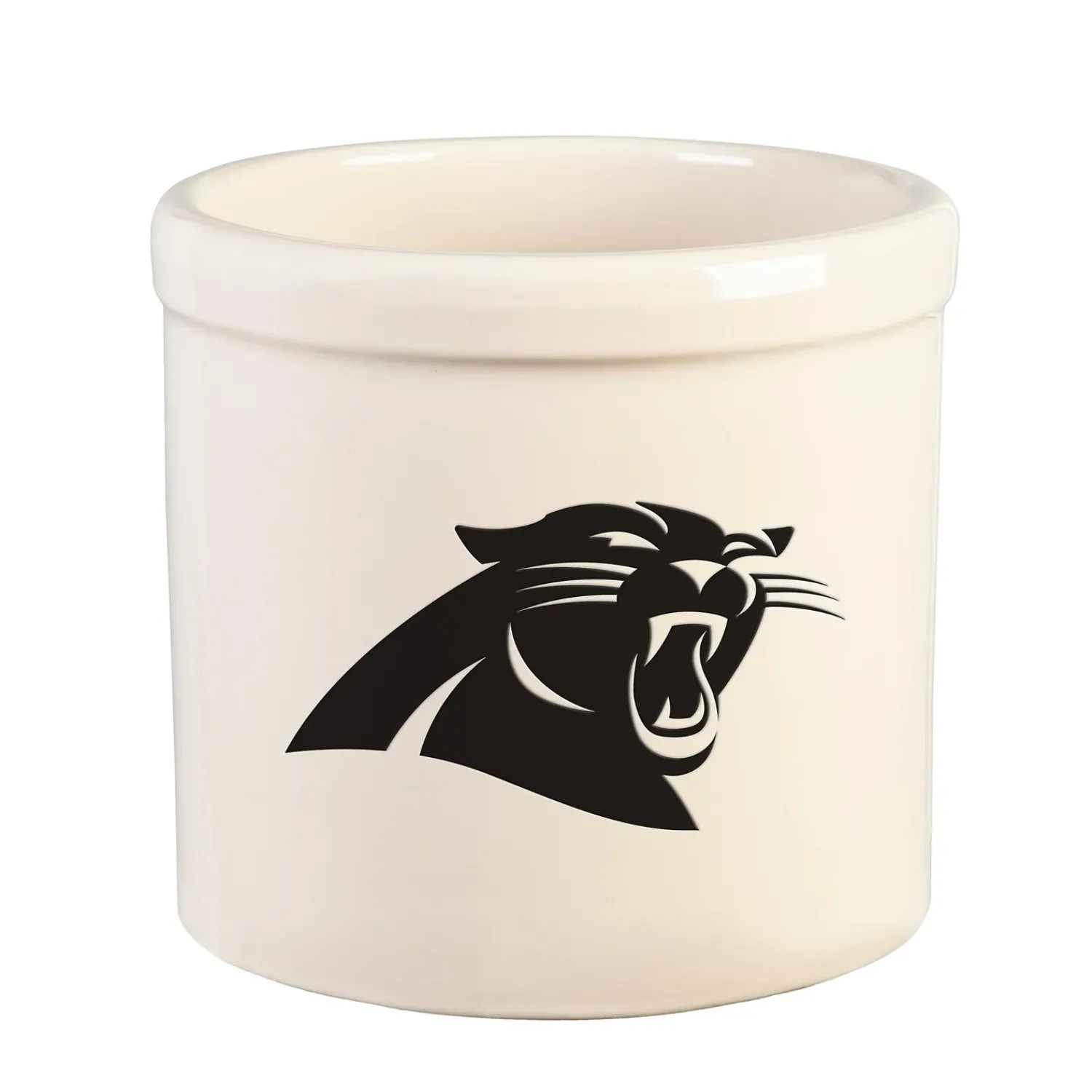 Plow & Hearth Planters & Plant Stands>NFL Team Logo Stoneware Crock